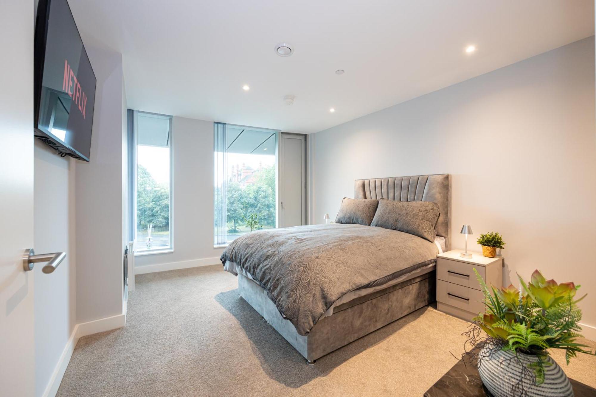City Centre Luxury Apartment In Deansgate Manchester Exterior foto